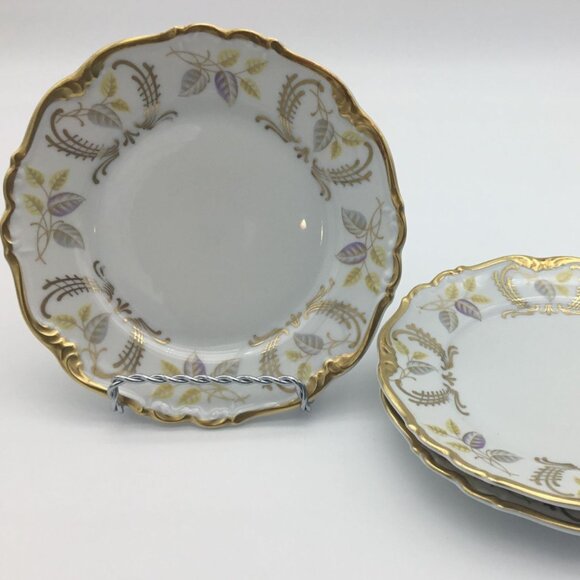Edelstein Bavaria Vintage Bread & Butter Plate Maria-Theresia Del Rio Pattern x3 - Picture 1 of 7